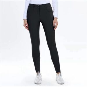 Mane Street Design Mid Rise Black Breeches. Size M